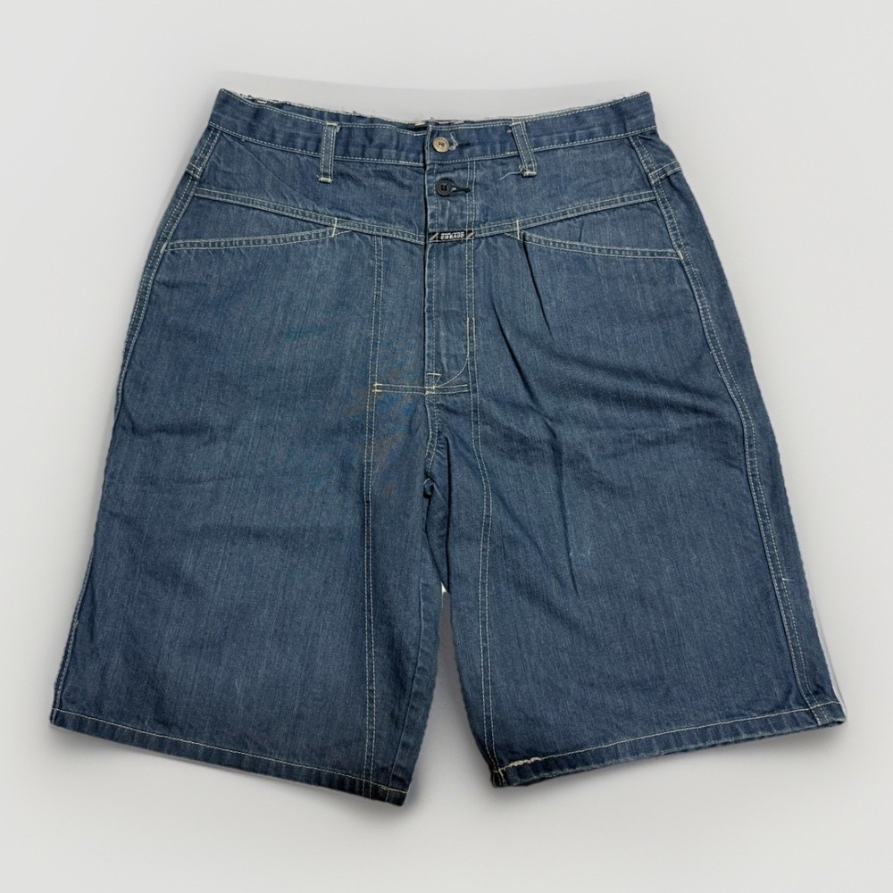 Marithe Francois Girbaud Jean Shorts Men's 34 VTG 90s Baggy Hip Hop Streetwear
